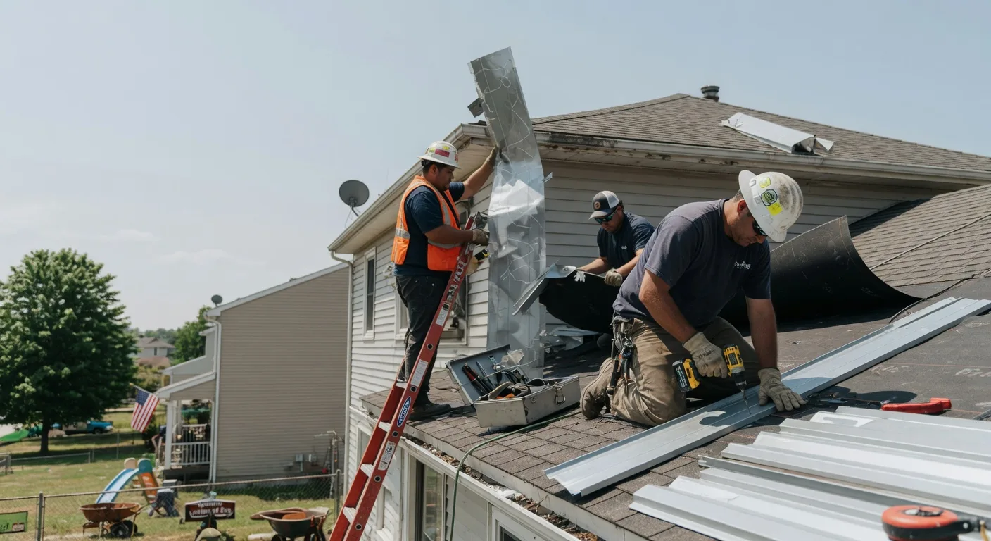 Metal Roofing Installation in Astoria, IL near me
